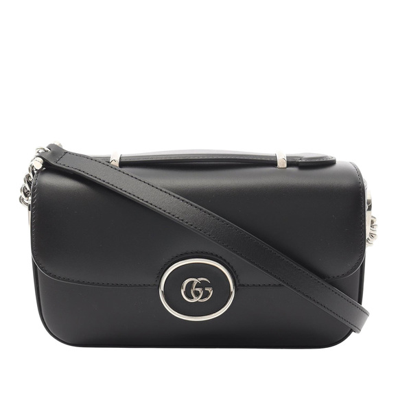 Pre-Loved Gucci Mini Leather Petite GG Satchel - Picture 1 of 5